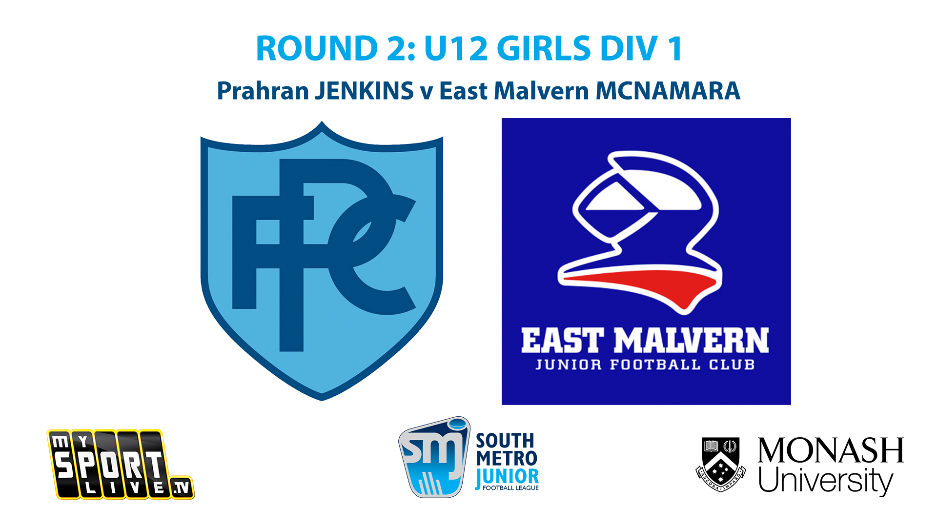 R2: U12 Girls Div 1 - Prahran v East Malvern