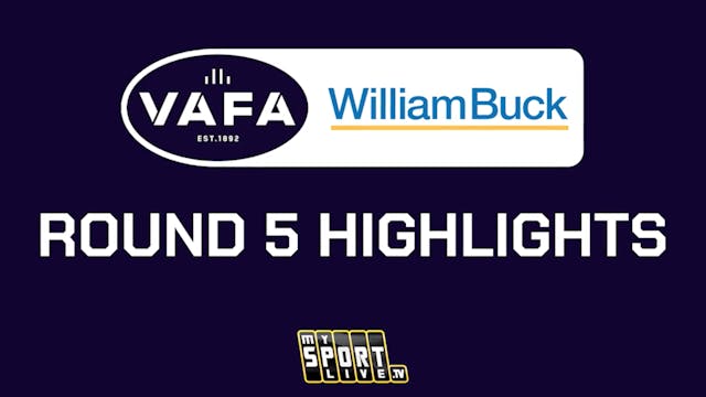 2023 VAFA Round 5 Highlights