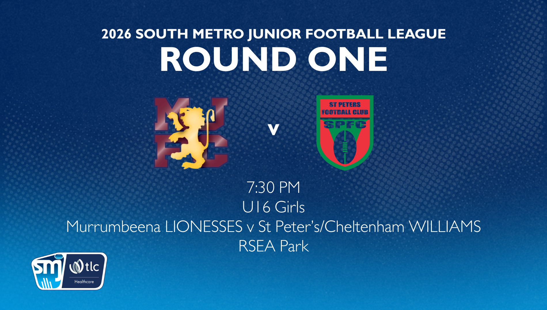 SMJFL - U16 Girls Murrumbeena vs St Peter’s/Cheltenham