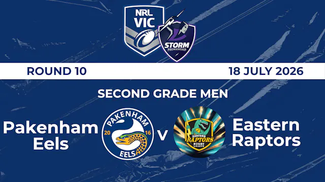 H2 2026 Second Grade Men - Pakenham E...