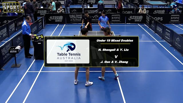 Day 3 U19 Mixed Doubles - H. Shengali...