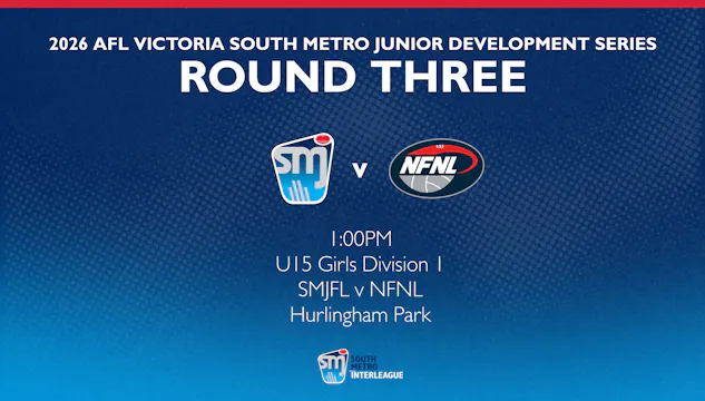 Round 3 - U15 Girls Div 1 - SMJFL v NFNL