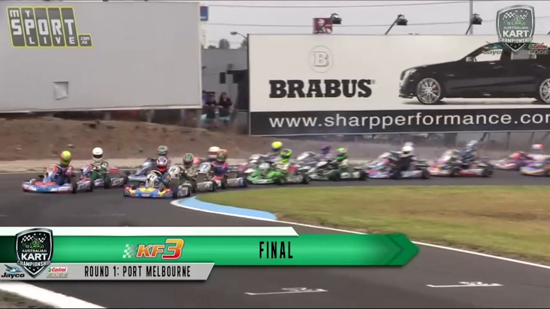 2015 AKC RD1 Port Melbourne - Oscar Piastri KF3 Final Win Highlights