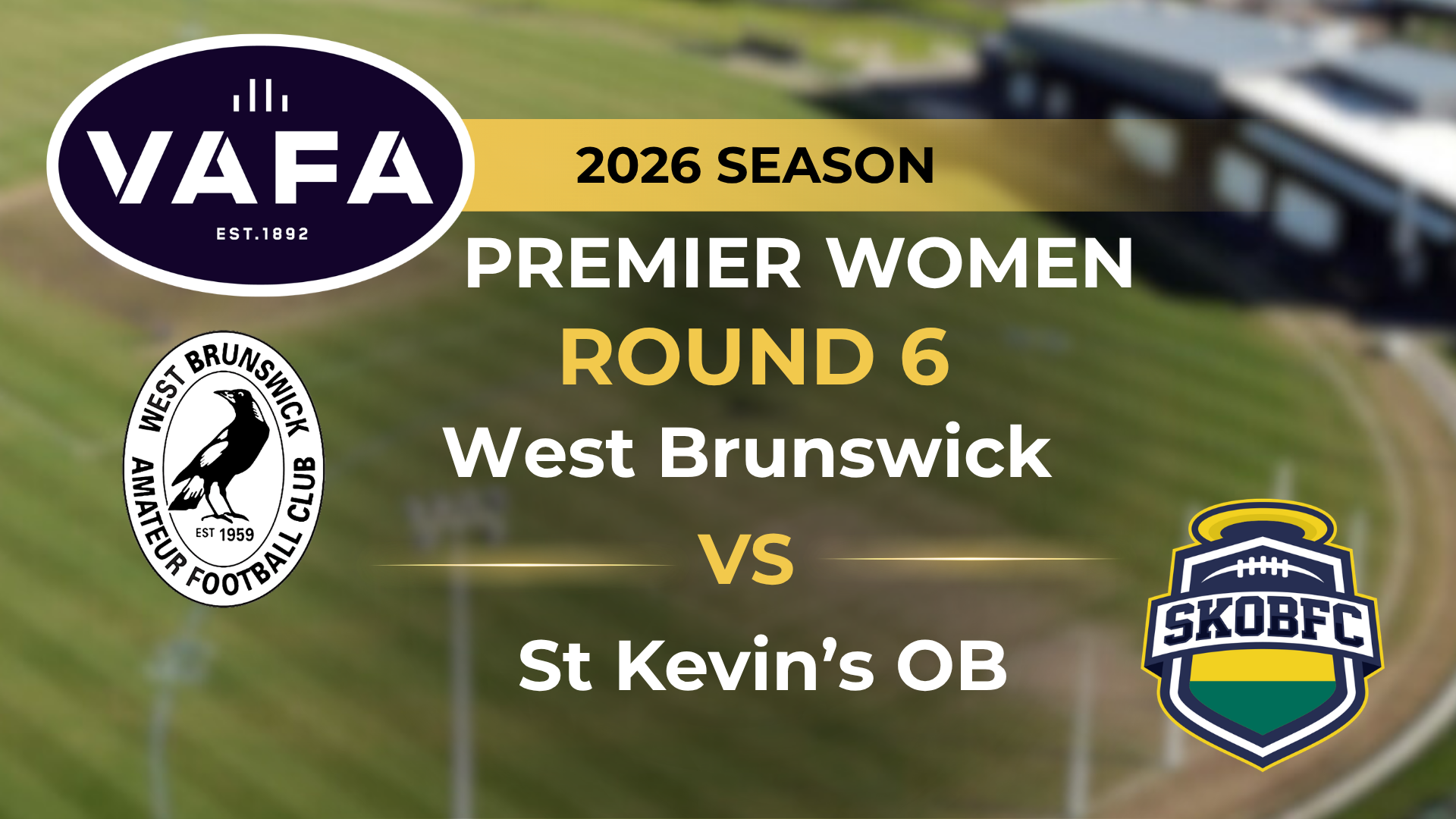VAFA 2026 R6 PREM Women's West Brunswick V St. Kevin's OB