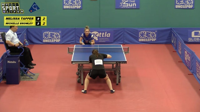 Melissa Tapper vs Michelle Bromley - 2020 Olympic Games Qualifier