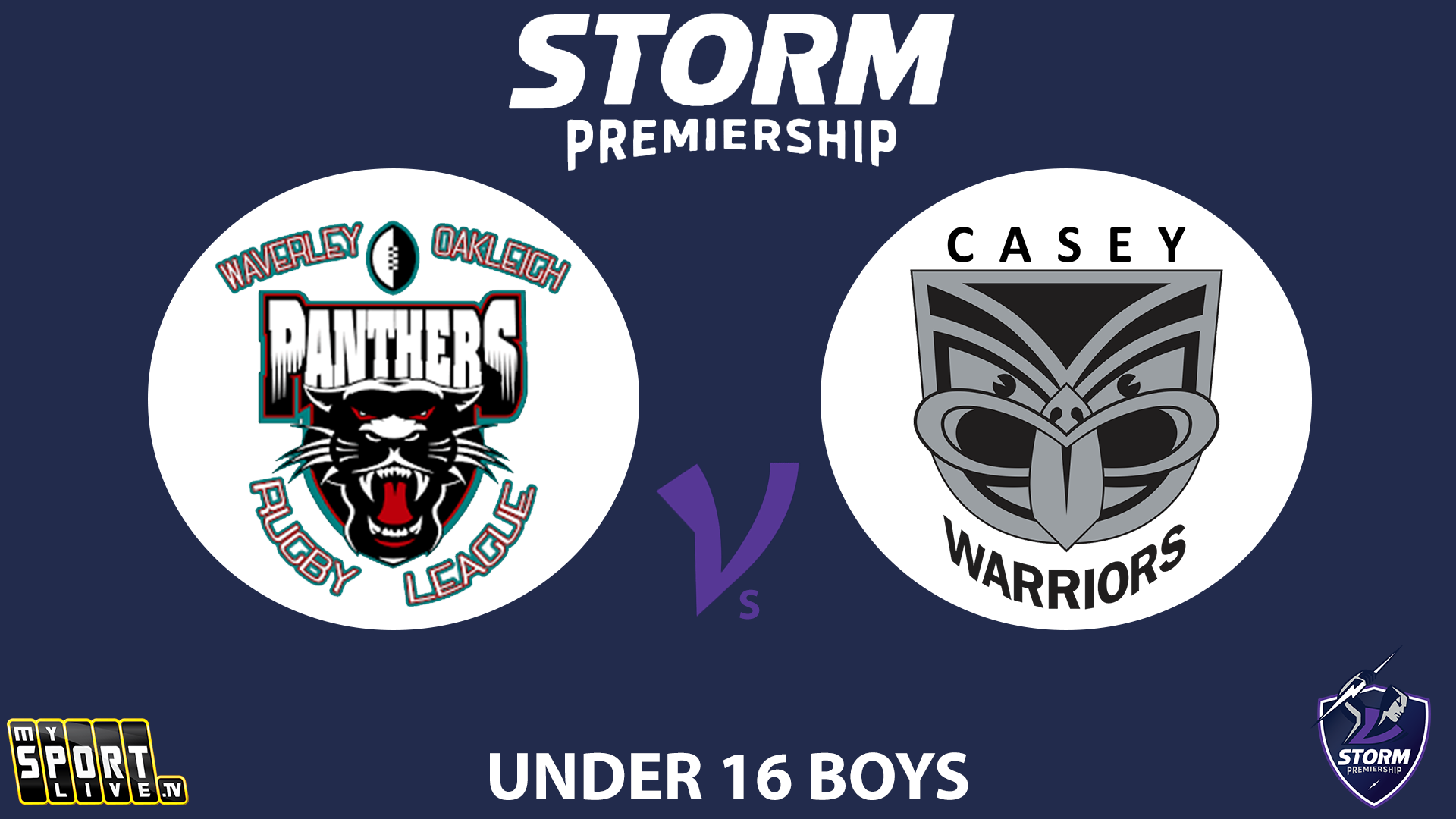 2024 Qualifying Final U16 Boys: Waverley Panthers vs. Casey Warriors