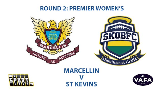 2022 RD2 PREM W Marcellin vs. St Kevins