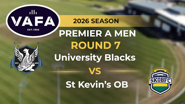 VAFA 2026 R7 PREM A Men’s University ...