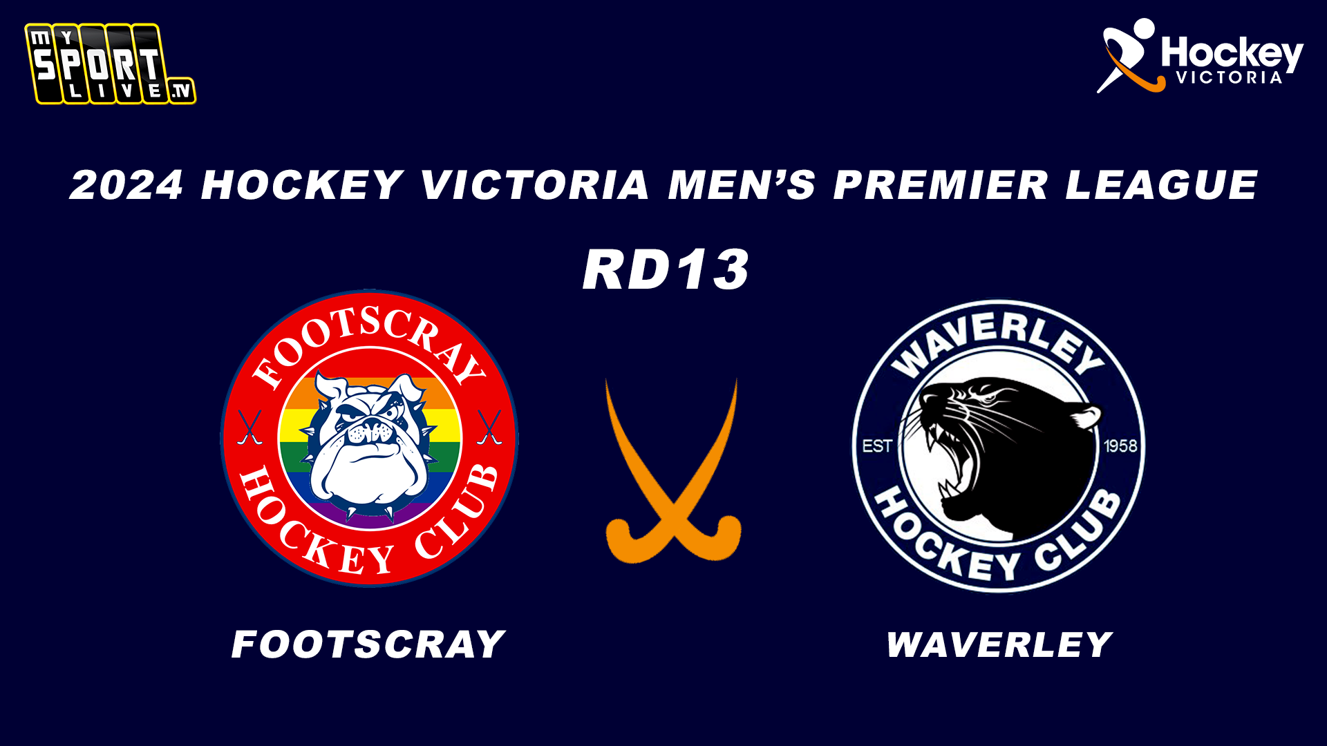 2024 HV Men's Premier League RD13 - Footscray v Waverley