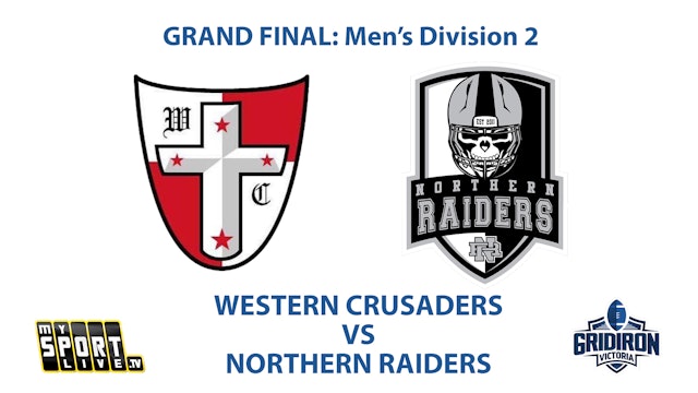 GRAND FINAL: GV Men's Division 2 - Crusaders v Raiders