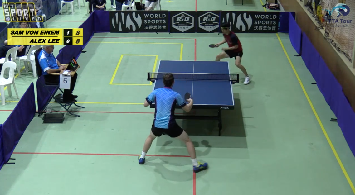 Alex Lee v Sam von Einem - Men's Singles Final