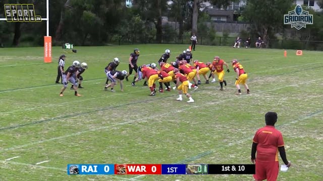 2022 GV RD8: D1 Raiders vs. Warriors ...