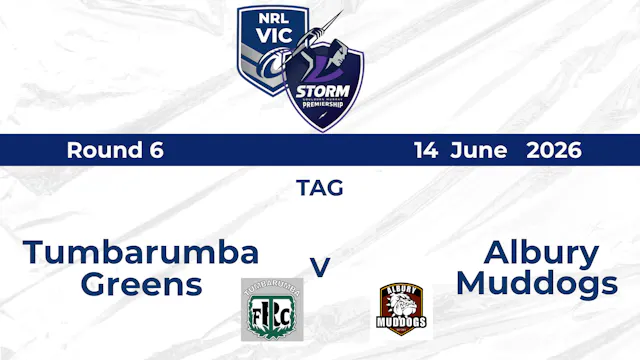 H1 2026 TAG Womens - Tumba Vs Muddogs