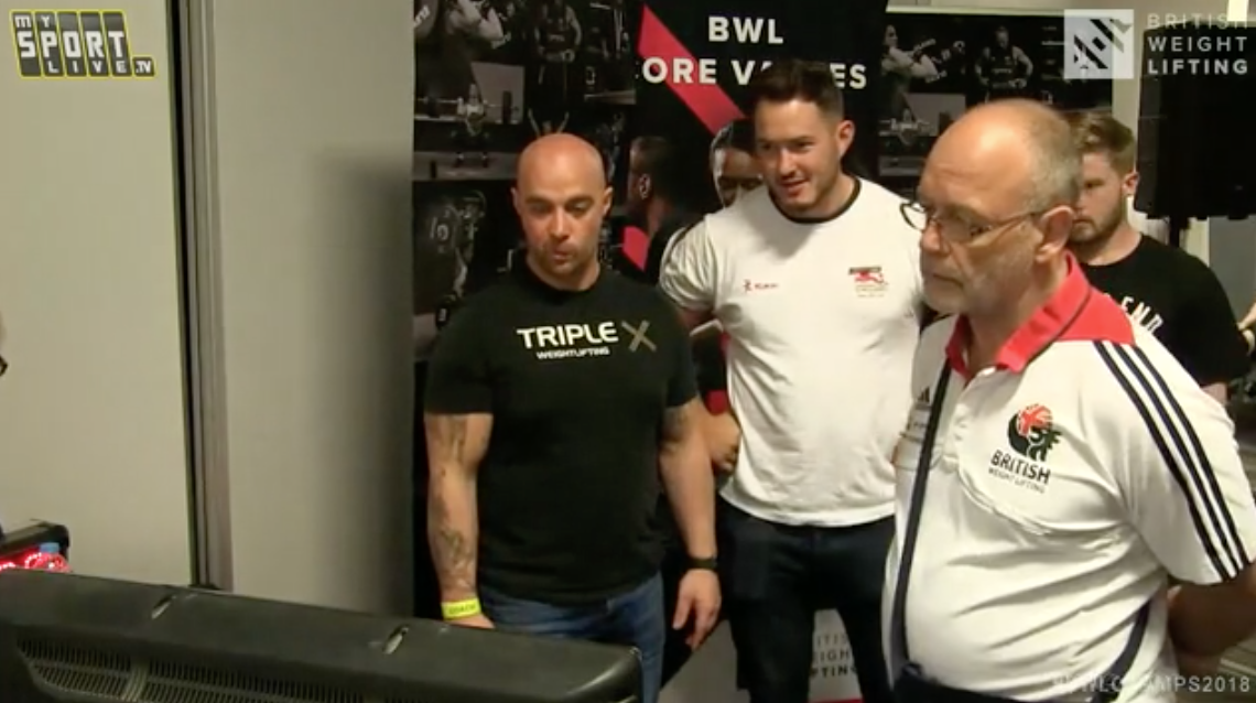 2018 British Weightlifting Championships - Men's 77kg Weightlifting