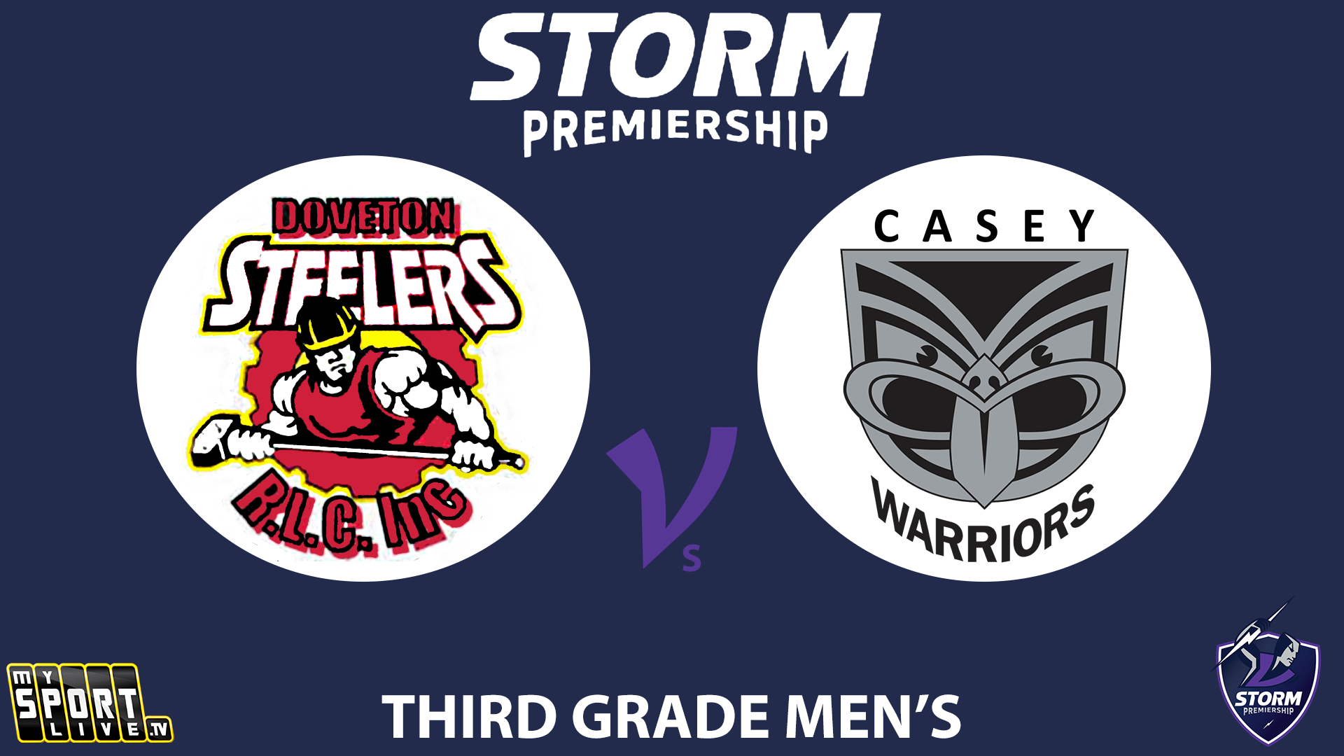 H2 2024 QF Third Grade Men: Doveton Steelers vs. Casey Warriors