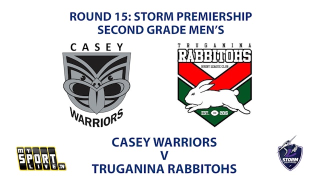 2023 RD15 Second Grade Men's: Casey Warriors vs Truganina Rabbitohs
