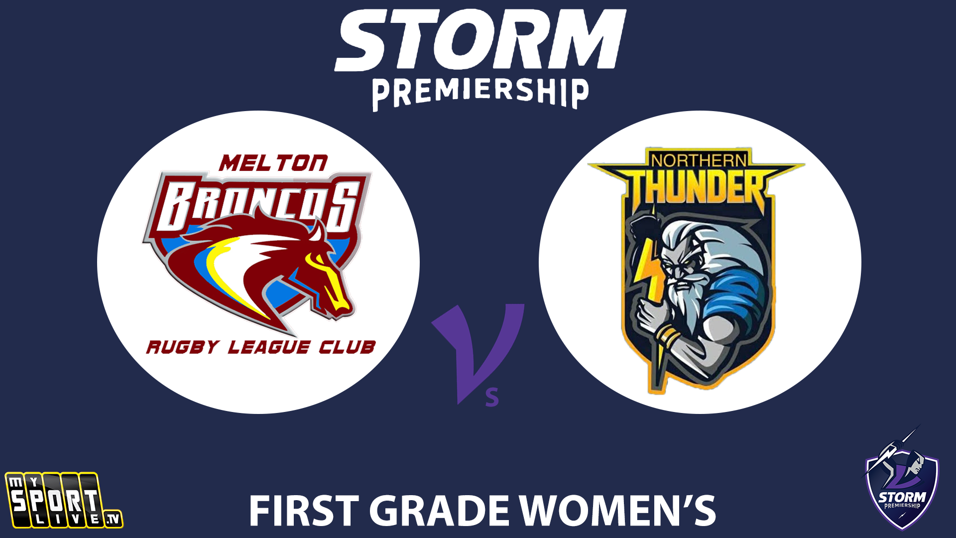 2024 R5 First Grade Women: Melton Broncos v Northern Thunder