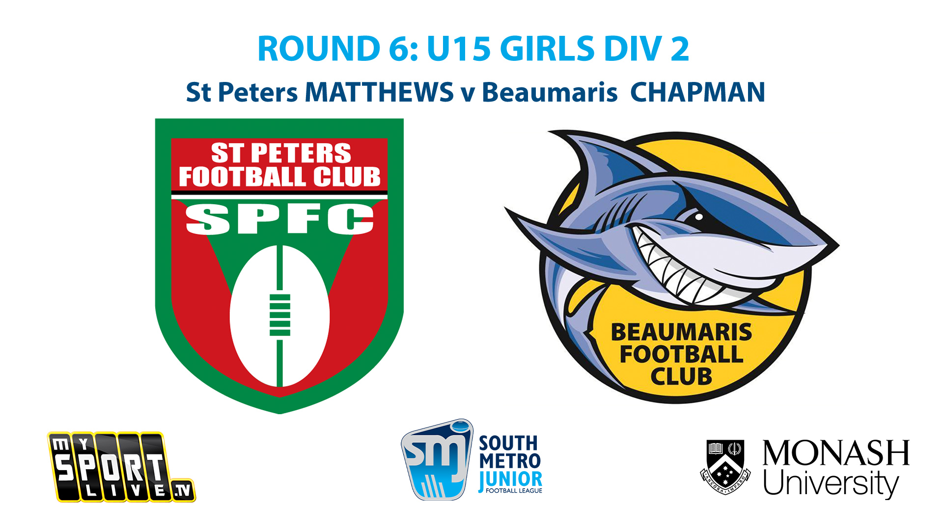 R6: U15 Girls Div 2 - St Peters v Beaumaris