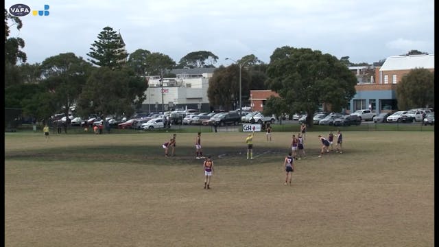 2019 RD8 PREM B St Bedes Mentone Tige...
