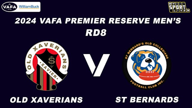 2024 RD8 PREM Reserves Old Xaverians ...