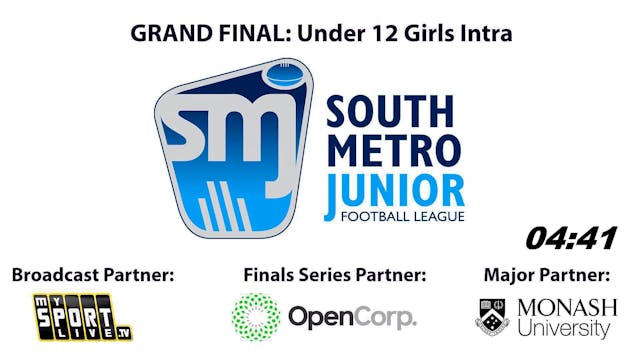 GF: Under 12 Girls Intra 2022