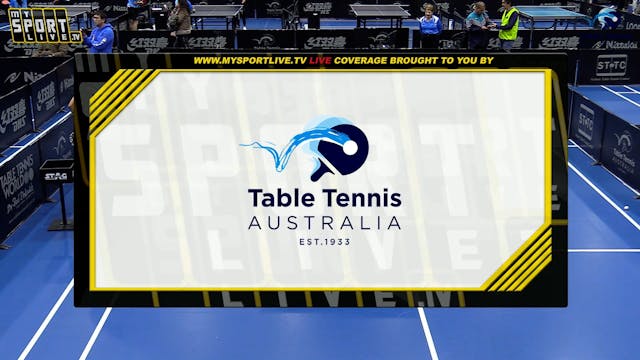Day 1 U21 Men's - Gabriel Lee (VIC) v...