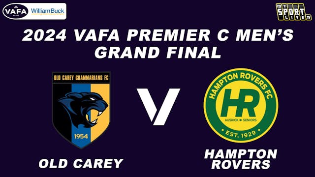 2024 VAFA Grand Final Premier C Men's...