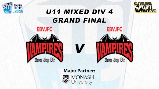 U11 Mixed Div 4-  East Brighton Vampi...