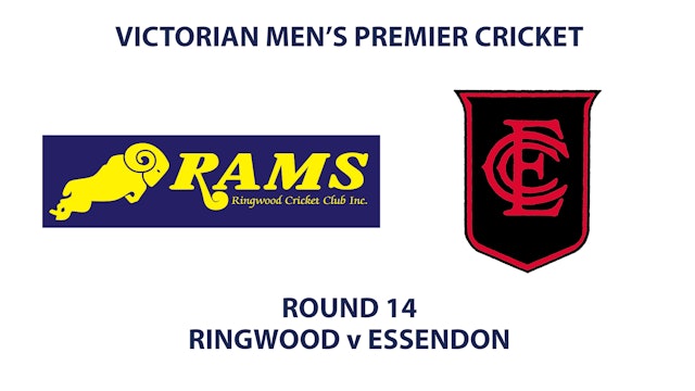 R14: Ringwood v Essendon - Men's Premier Cricket - INNINGS 1