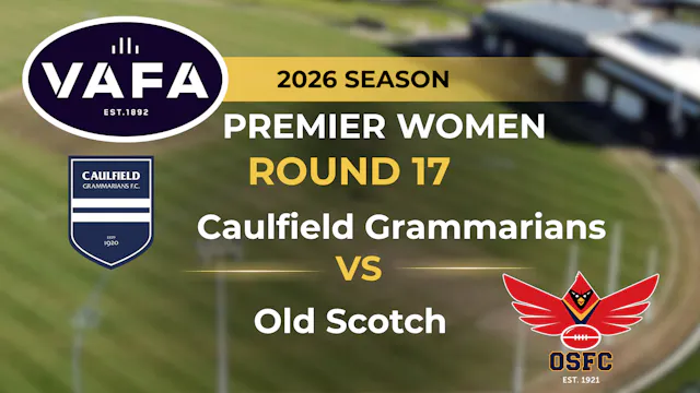 VAFA 2026 R17 PREM Women's Caulfied G...
