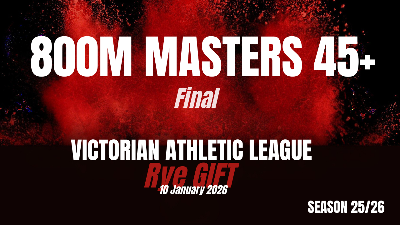 Rye Gift 800M Over 45 Finals