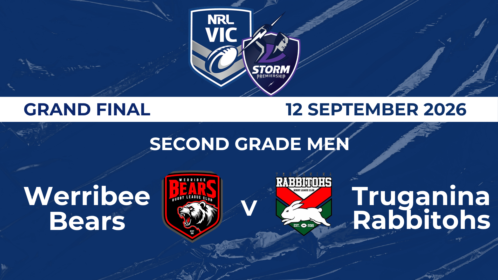 NRL GF: SGM  - Werribee Bears  v Truganina Rabbitohs