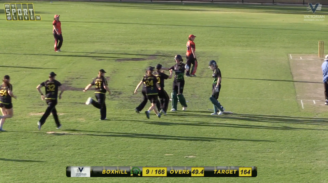 Hayley Brennan guides Box Hill to Grand Final Victory Cricket Highlight