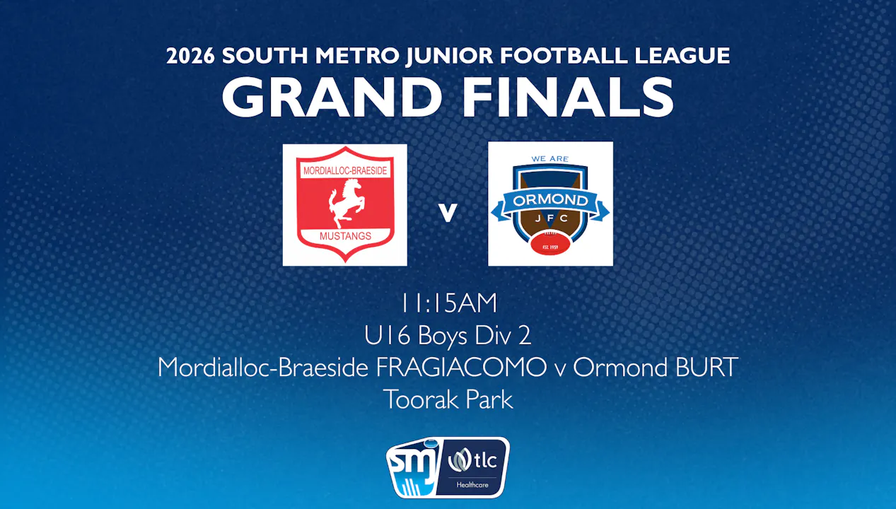 SMJFL GF: U16 Boys Div 2