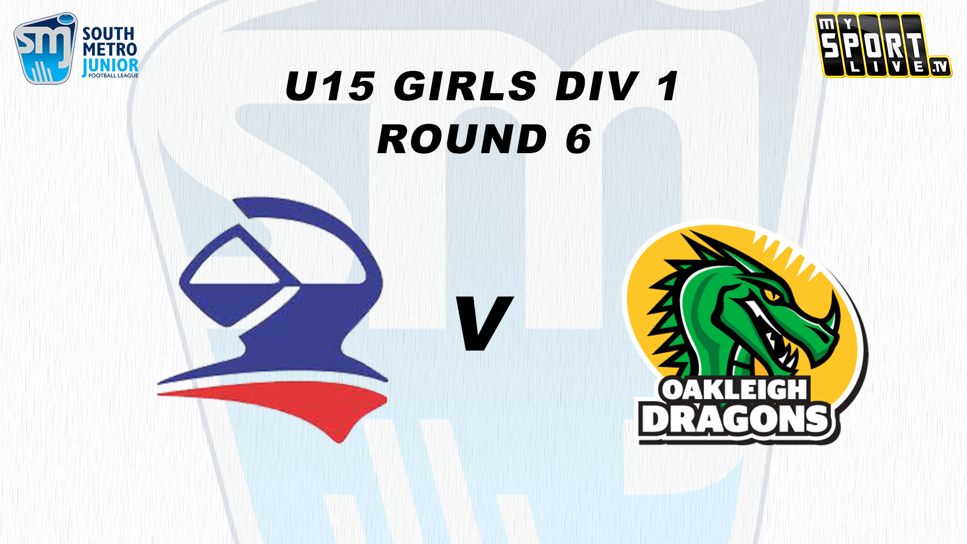 2025 SMJFL RD6 U15 Girls Div 1 East Malvern vs Oakleigh 