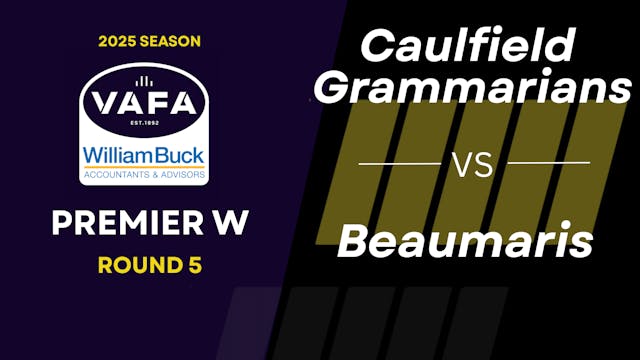 RD5 PREM W Caulfield Grammarians vs.B...