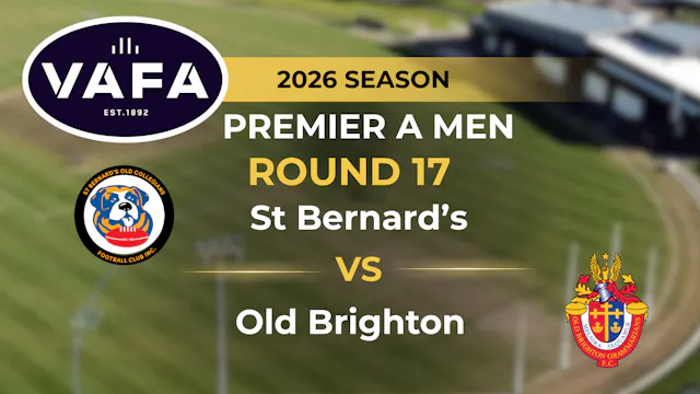 VAFA 2026 R17 PREM A Men's St. Bernar...