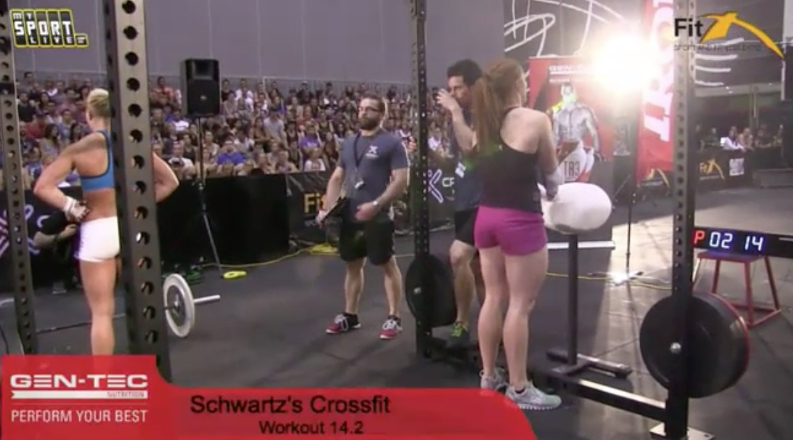 Schwartz's Crossfit - Ruth Horrell Vs Pip Malone and Chad Mackay Vs Rob Forte