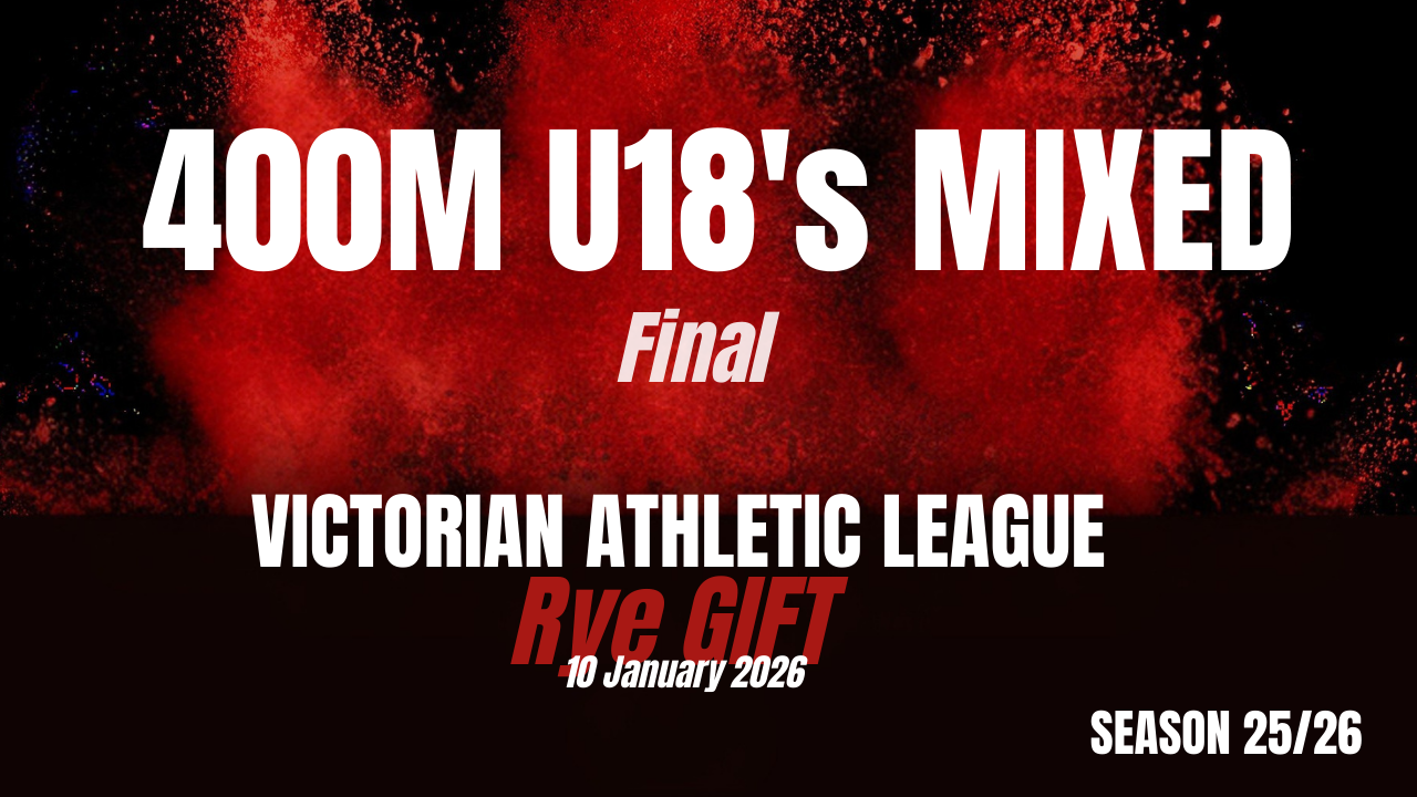 Rye Gift 400M U18s Finals