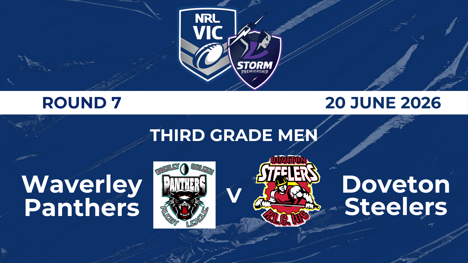NRL R7: TGM - Waverley Panthers v Doveton Steelers