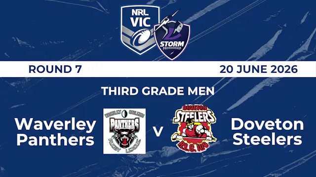 NRL R7: TGM - Waverley Panthers v Dov...