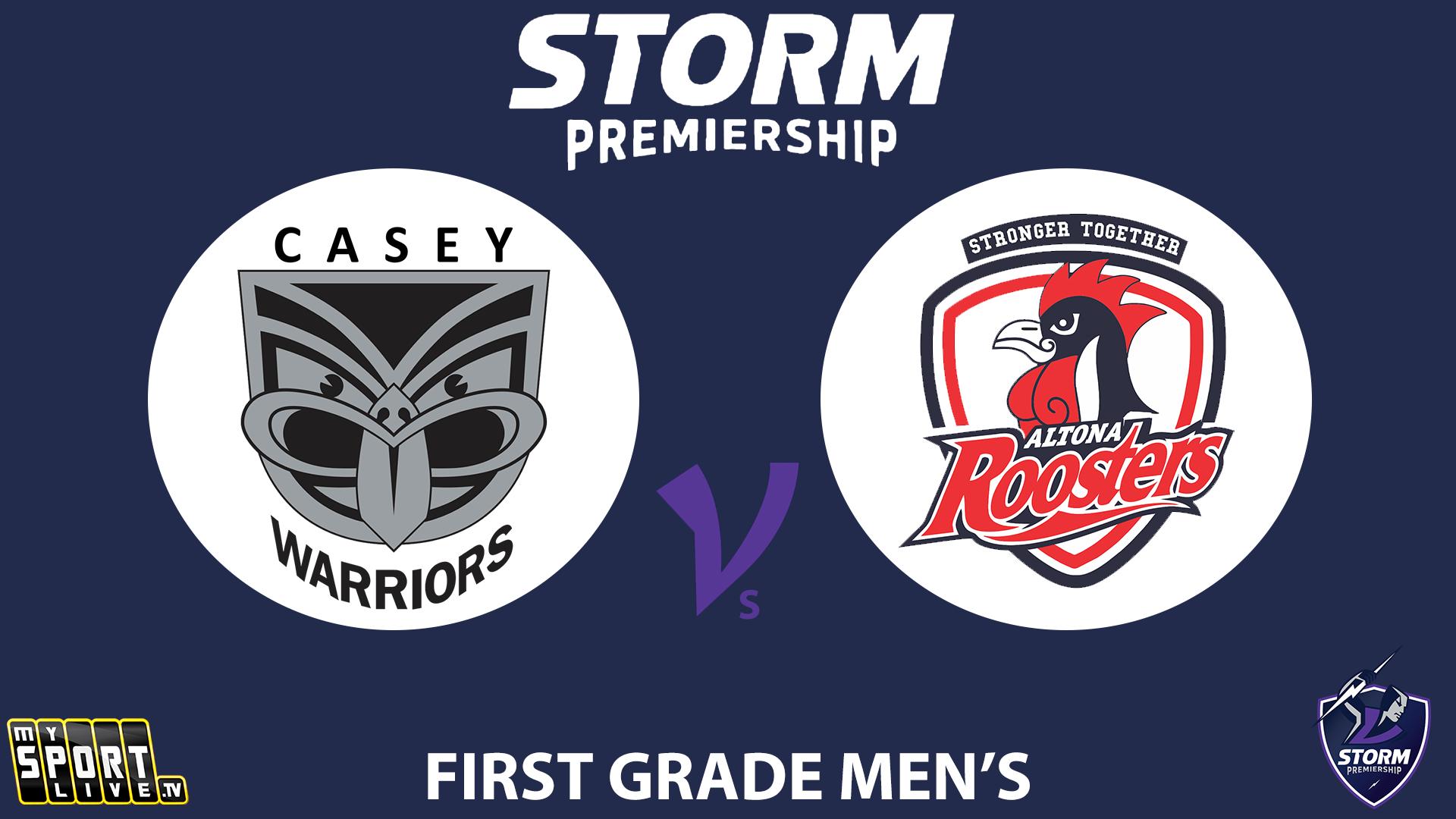 H2 2025 RD14 First Grade Men - Casey Warriors vs. Altona Roosters