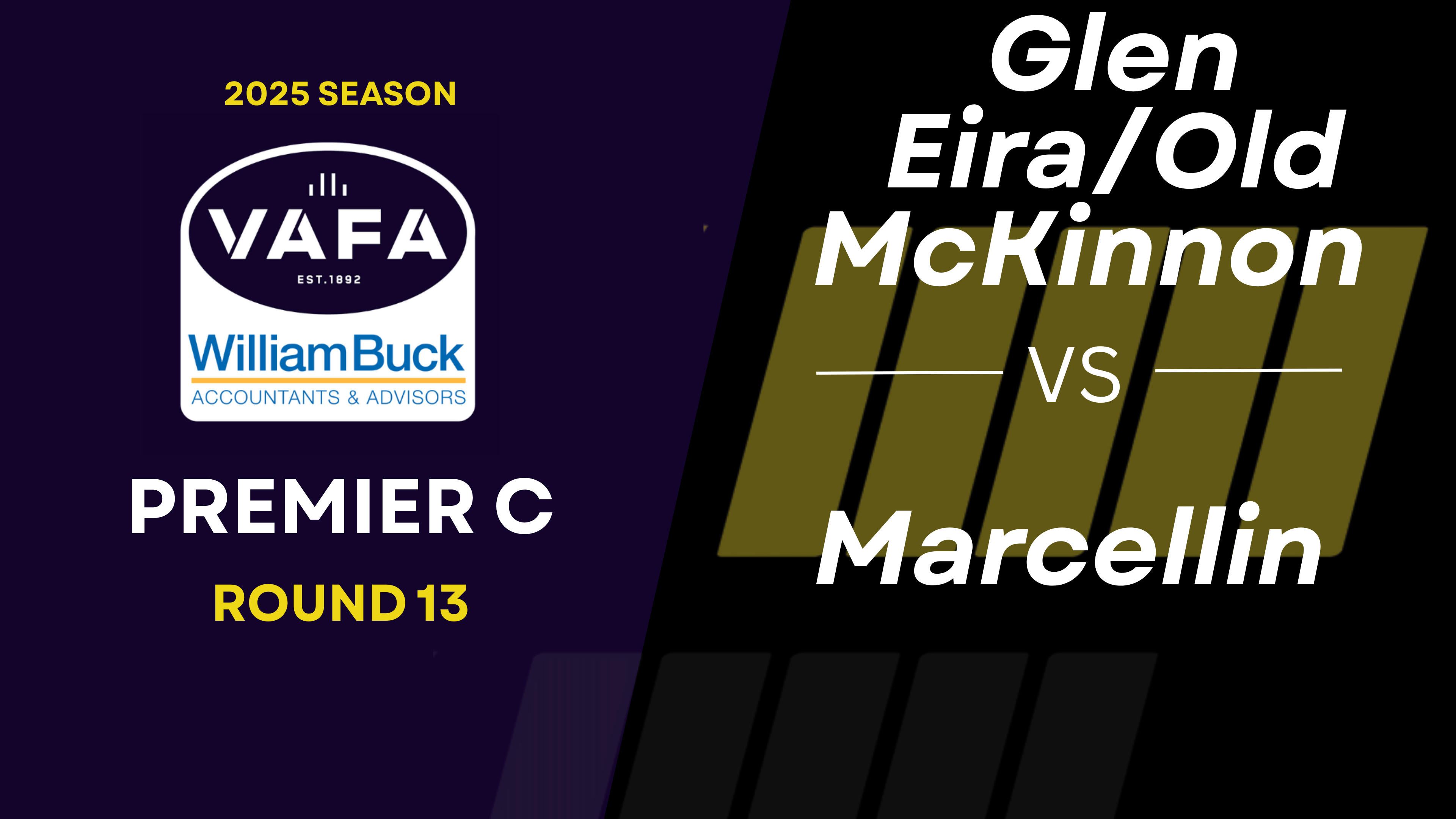 RD13 PREM C Glen EiraOld McKinnon vs.Marcellin