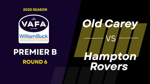 RD6 PREM C Old Carey vs. Hampton Rove...