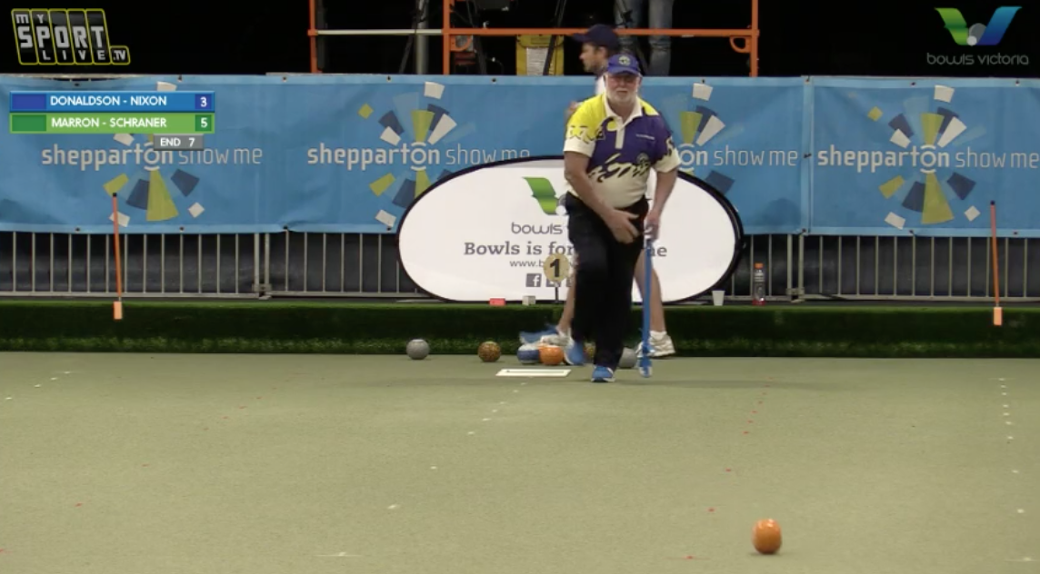 2016 Victorian Open Bowls - Men's Pairs Semi Final