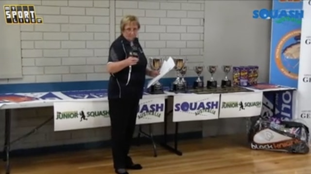 2014 Australian Junior Squash Open - Presentations