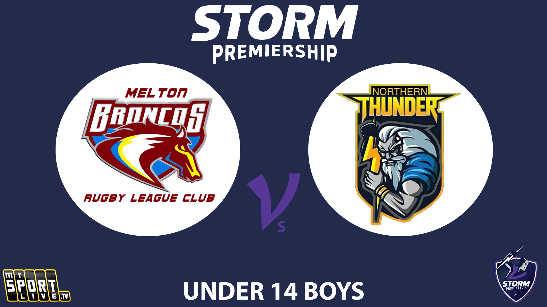 2024 Grand Final U14 Boys: Melton Broncos vs. Northern Thunder