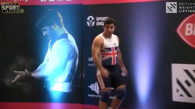 2019 British Weightlifting Championships - Men’s 96kg