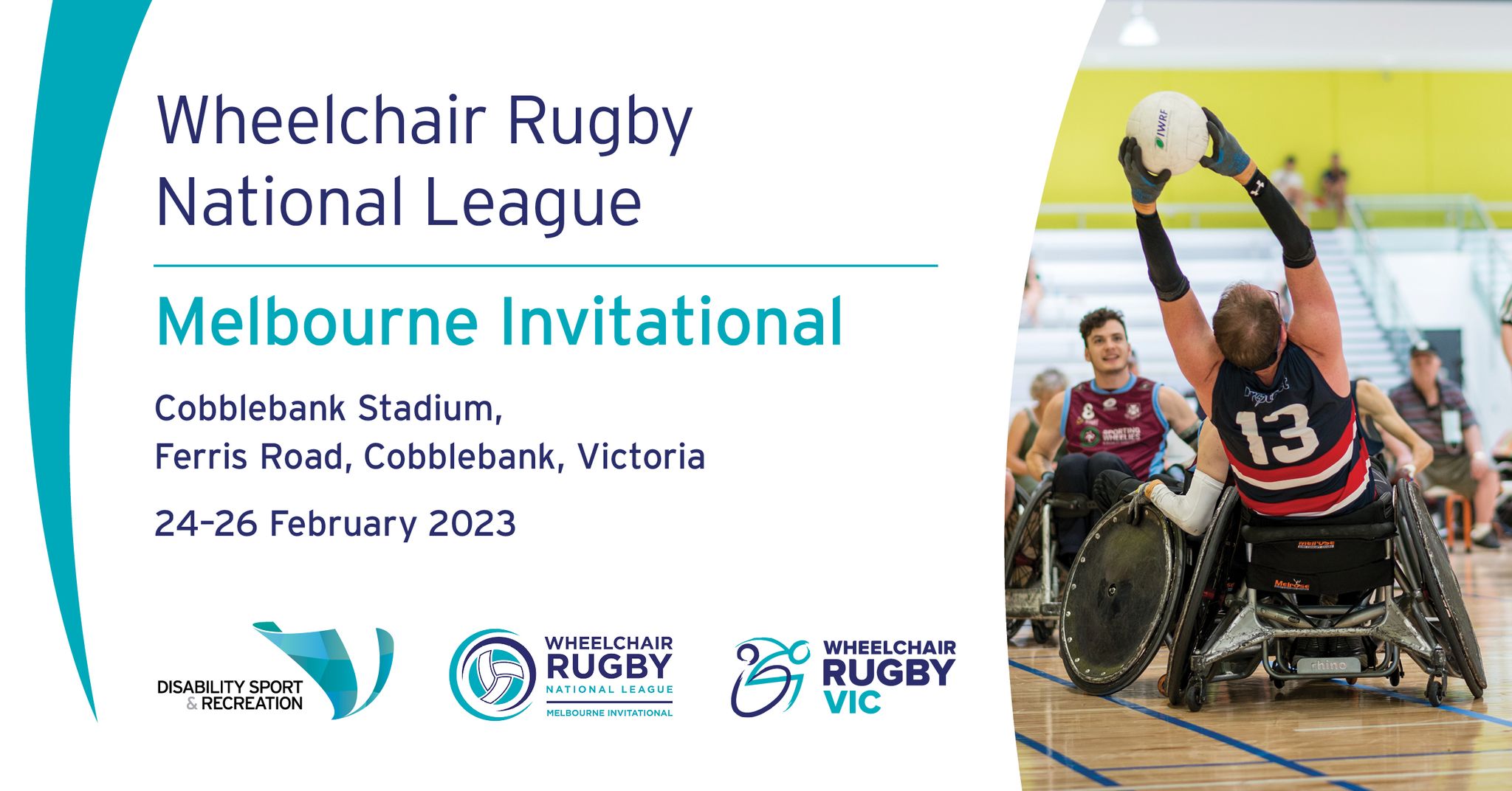 DAY 1 - 2023 Wheelchair Rugby National League Melbourne Invitational