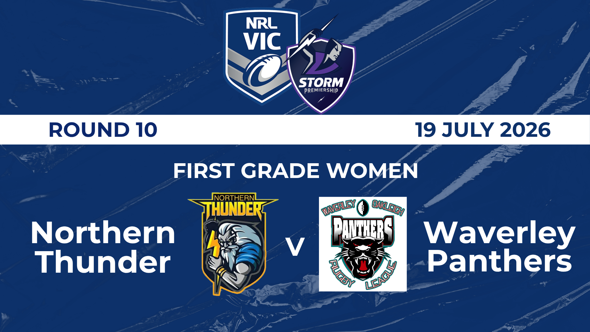 NRL R10: FGW- Northern Thunder v Waverley Panthers